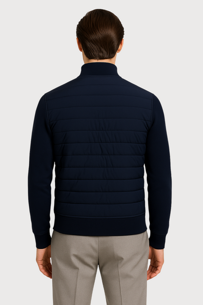 Quilted Bomber Jacket