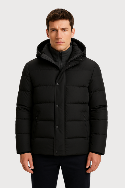 Down Hooded Winter Jacket