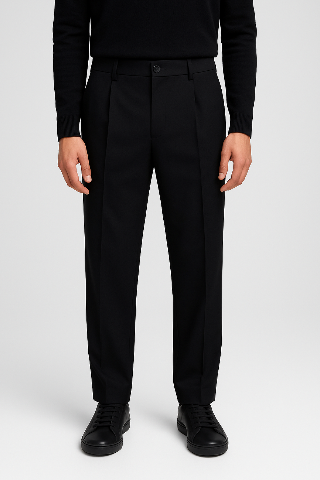 Relaxed Fit Straight-Leg Pantalon