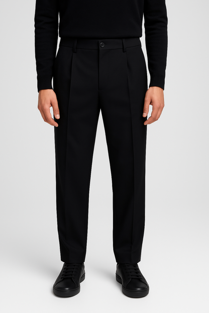 Relaxed Fit Straight-Leg Pantalon