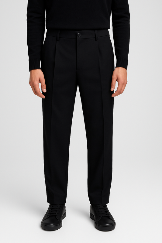 Relaxed Fit Straight-Leg Pantalon