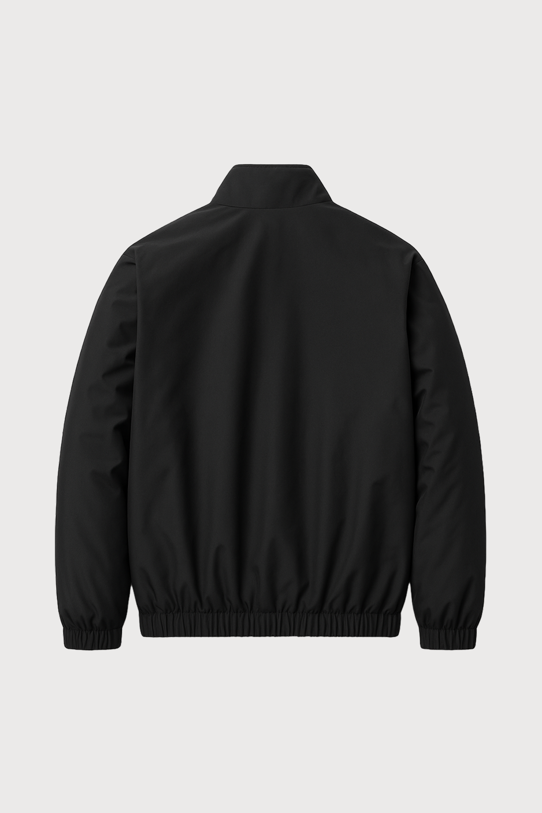 Black jacket on a light gray background
