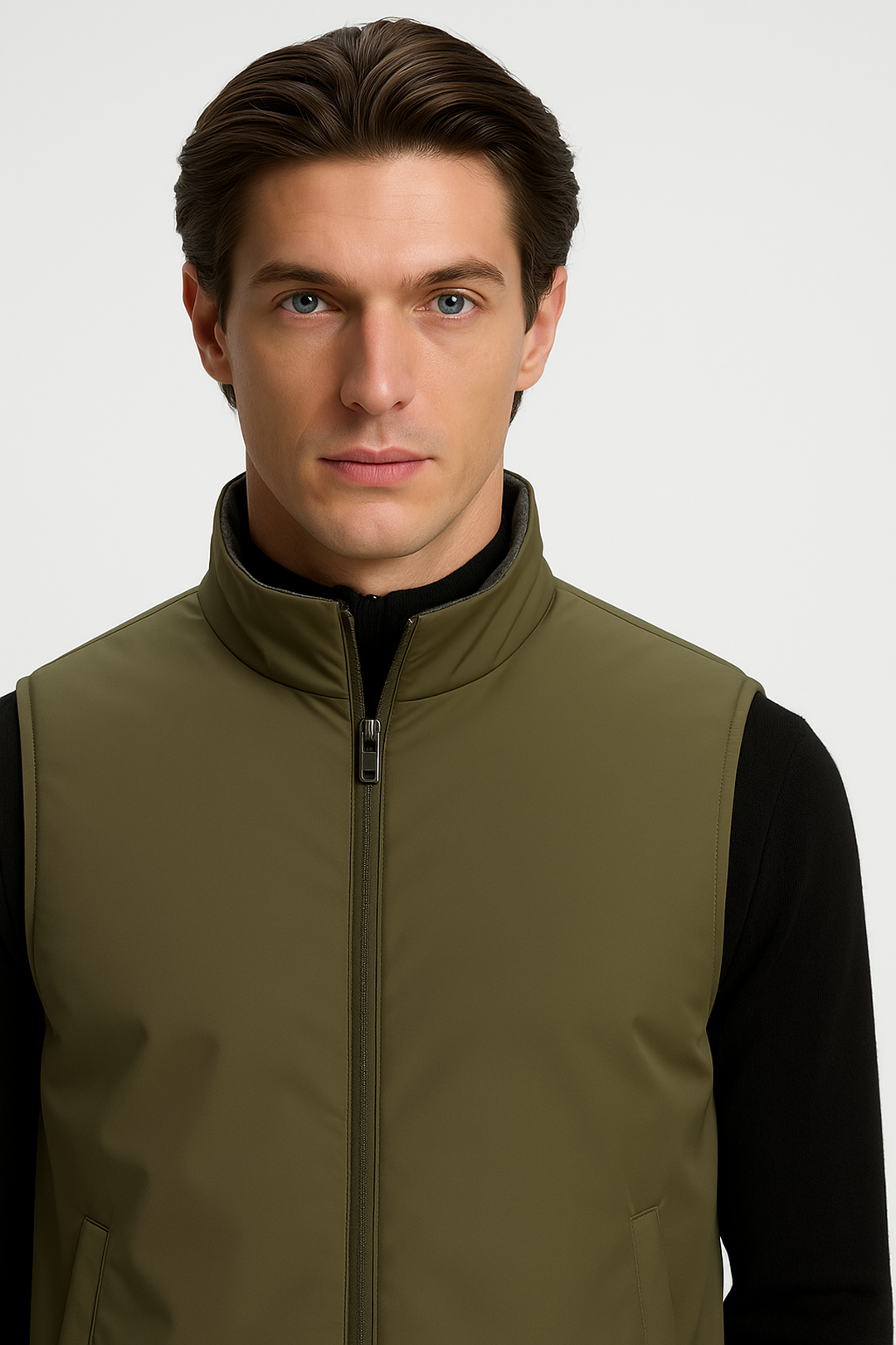 Reversible Technical Nylon Vest