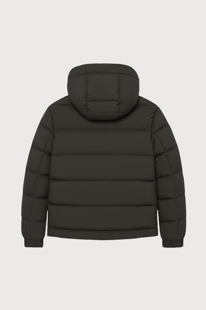 Down Jacket with Detachable Hood
