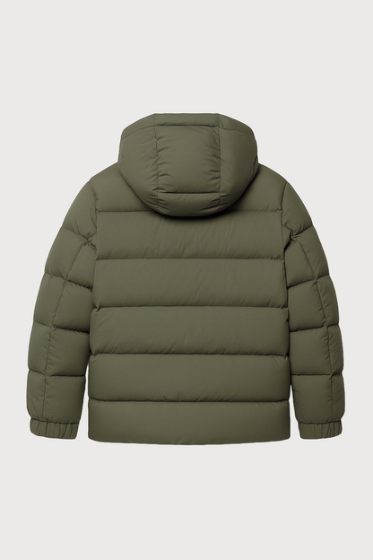 Down Jacket with Detachable Hood
