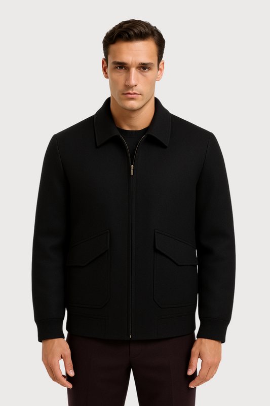 Wool Bomber Jacket