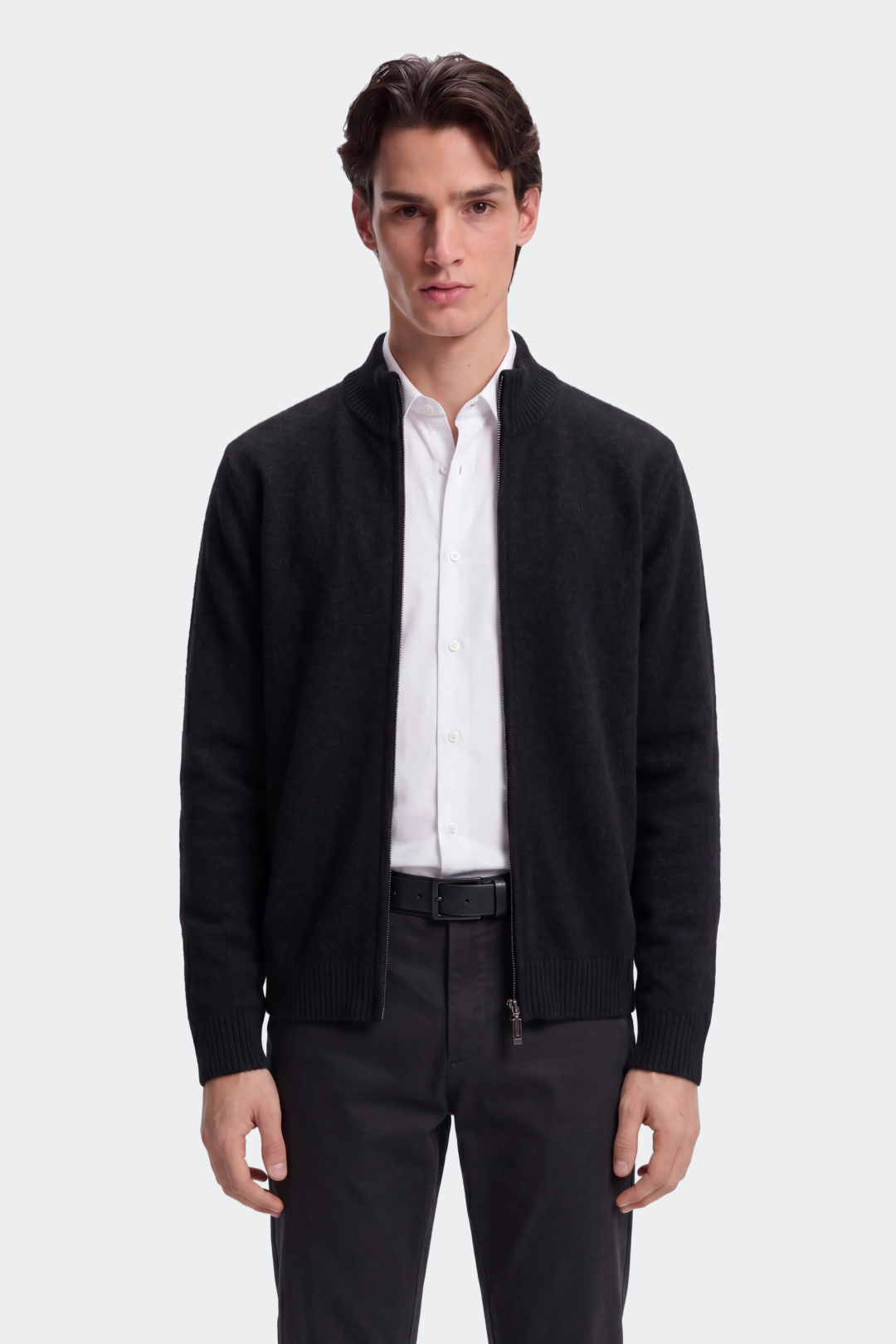 Full Zip Wool Cardigan-thumbmail-1