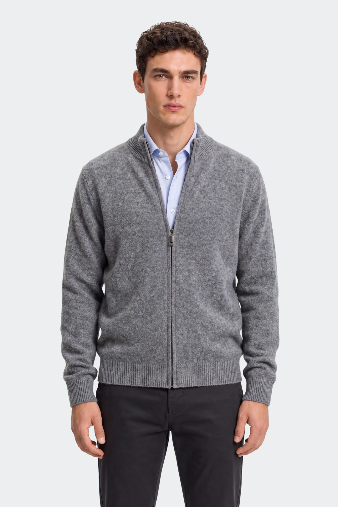 Full Zip Wool Cardigan-thumbmail-4