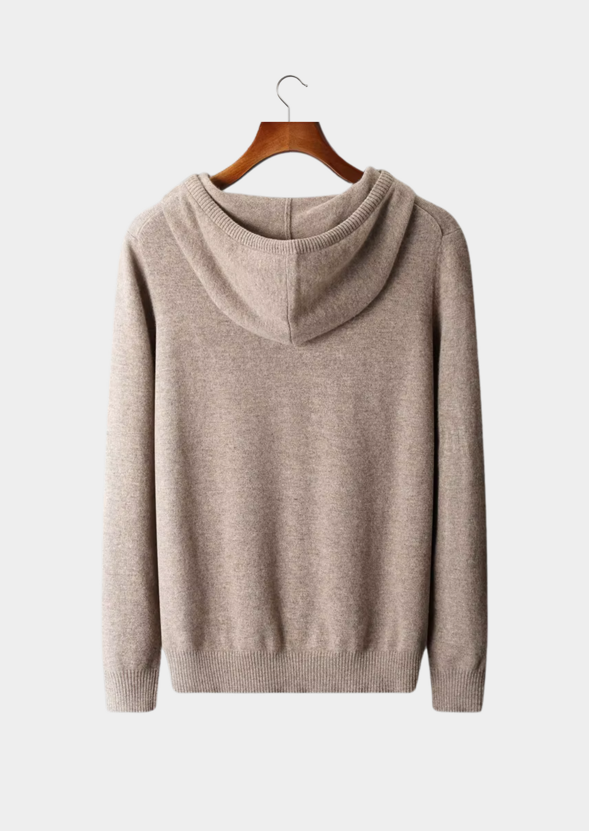 Men's Pure Extra-Fine Merino Wool Leisure Hoodie-thumbmail-5