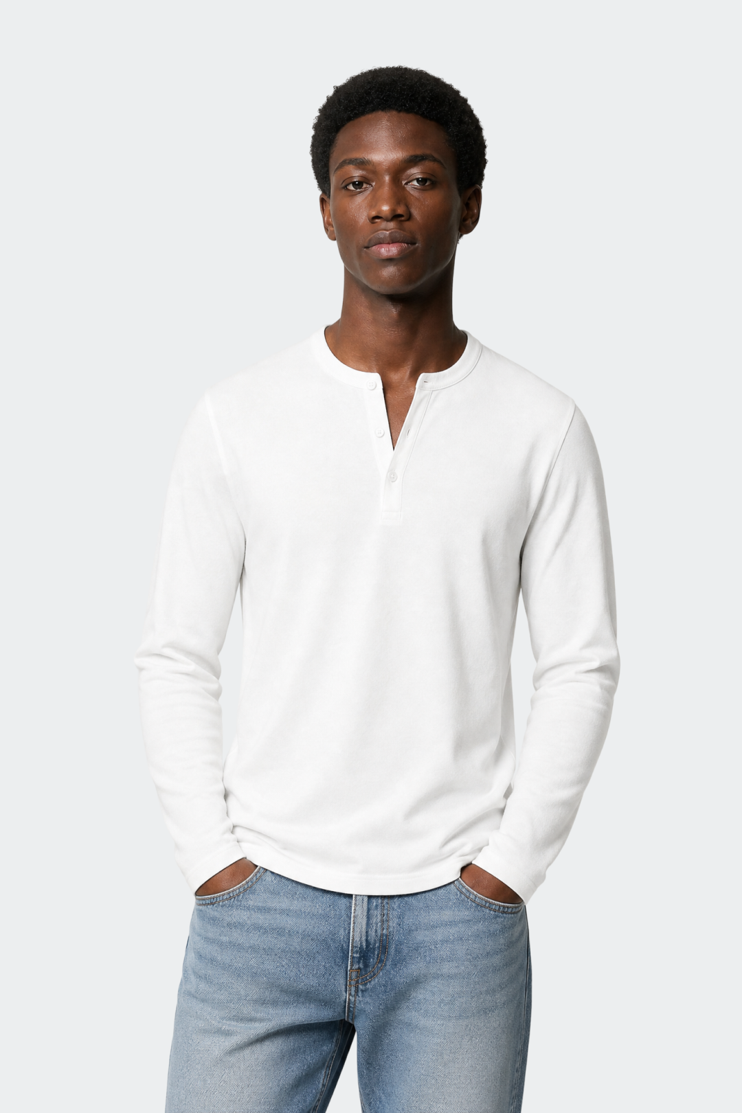Henley Long Sleeve T-Shirt