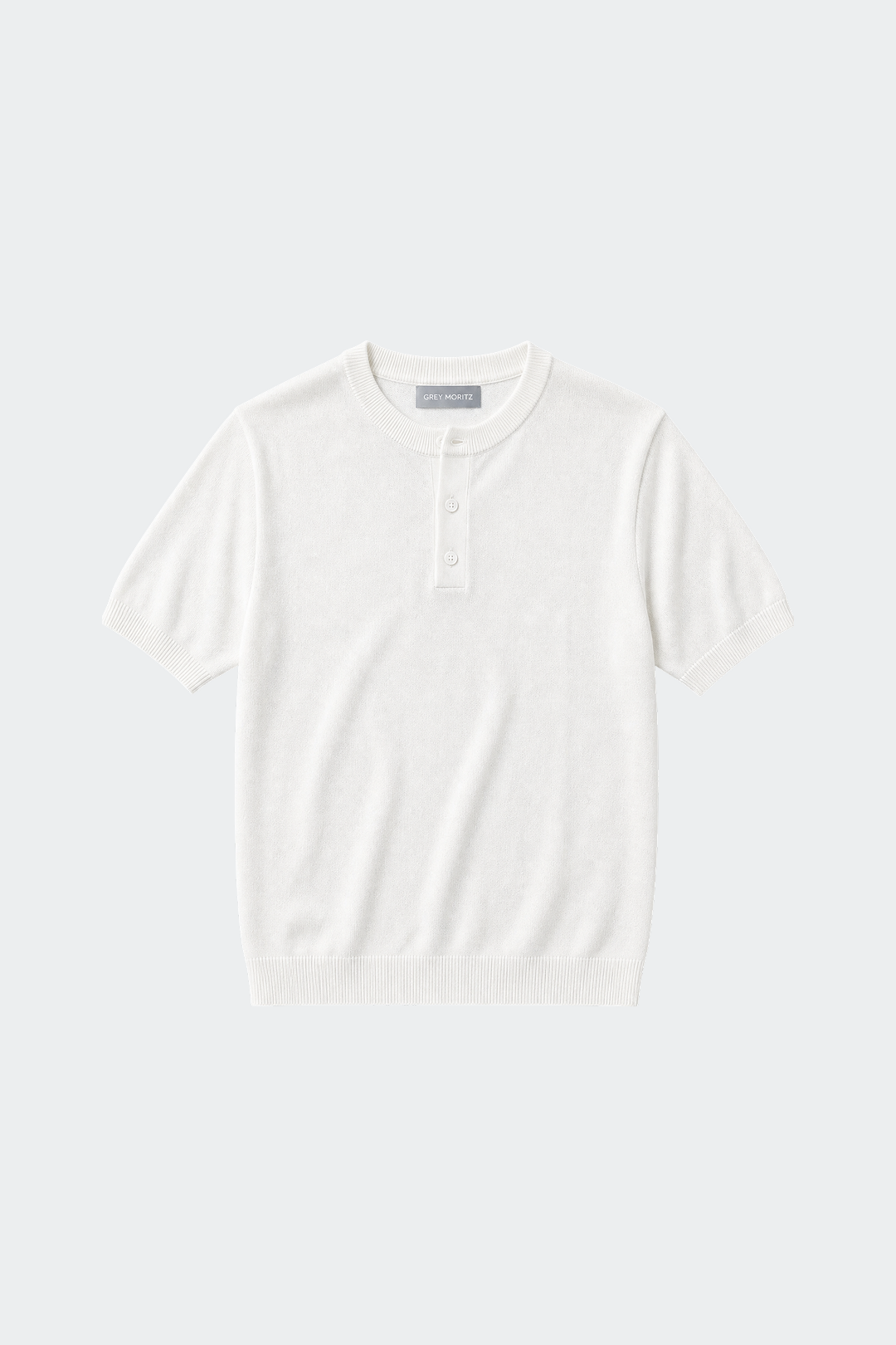 Knit Short Sleeve Henley T-Shirt-thumbmail-8