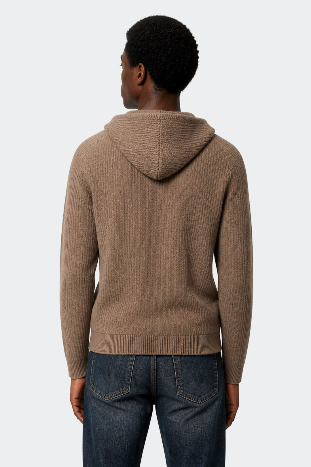 Hooded Full Zip Wool Cardigan-thumbmail-17