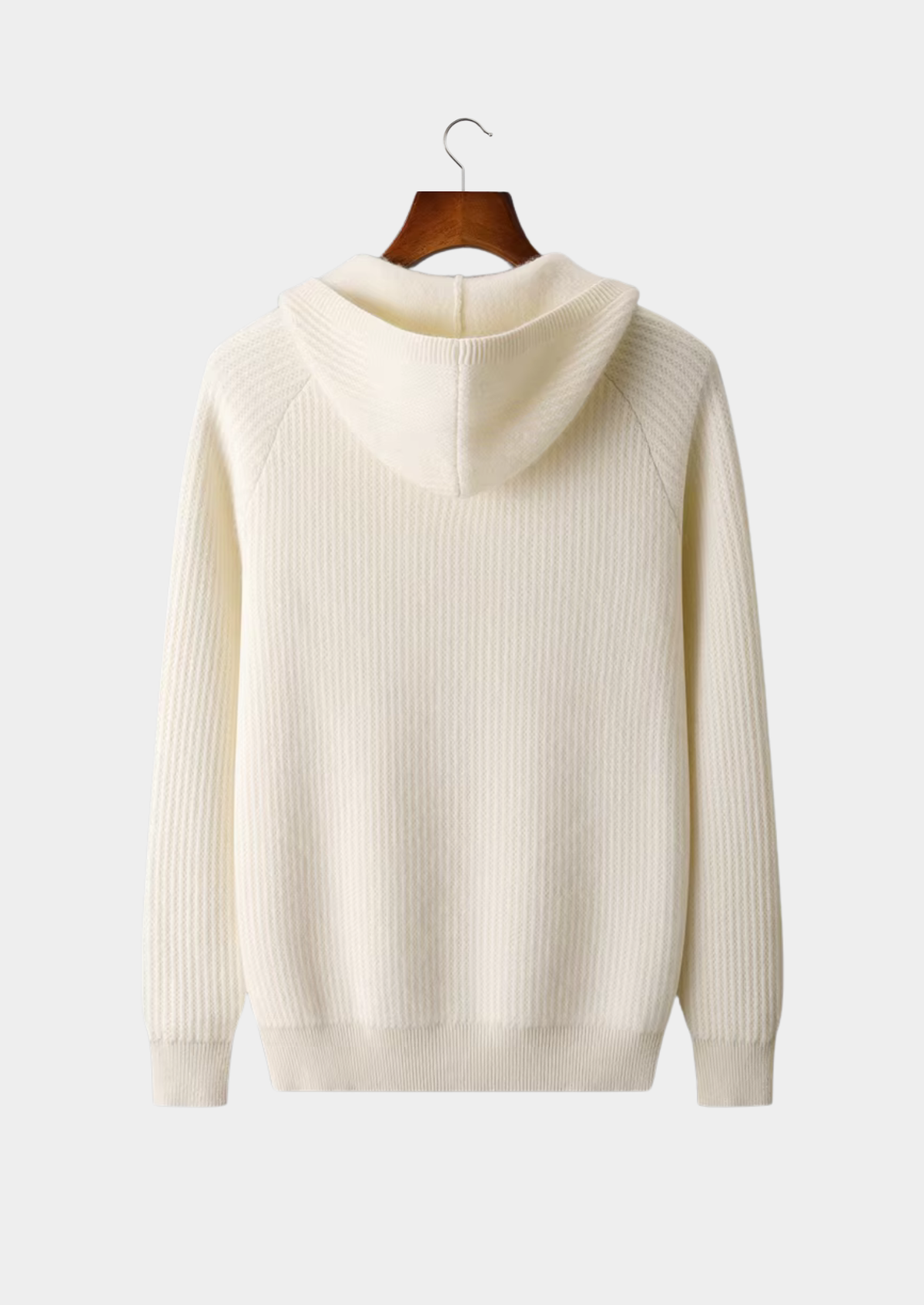 Hooded Full Zip Wool Cardigan-thumbmail-12