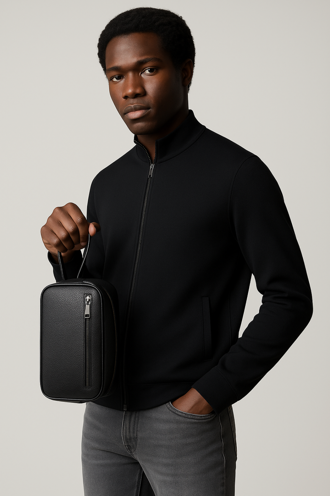 Minimalist PU Leather Clutch