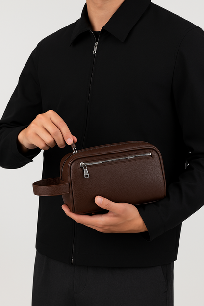 Minimalist PU Leather Clutch