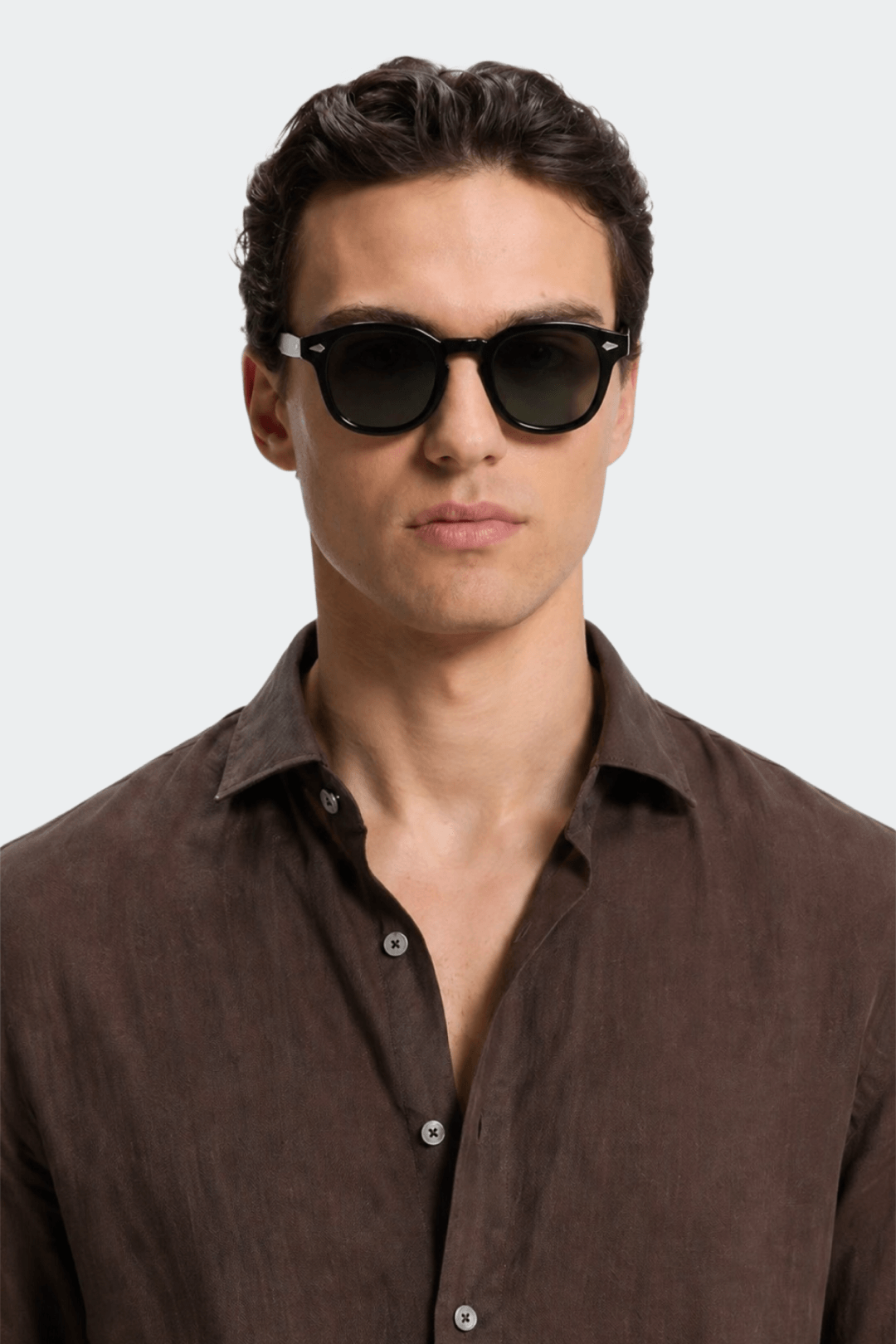 Long Sleeve Linen Shirt-2