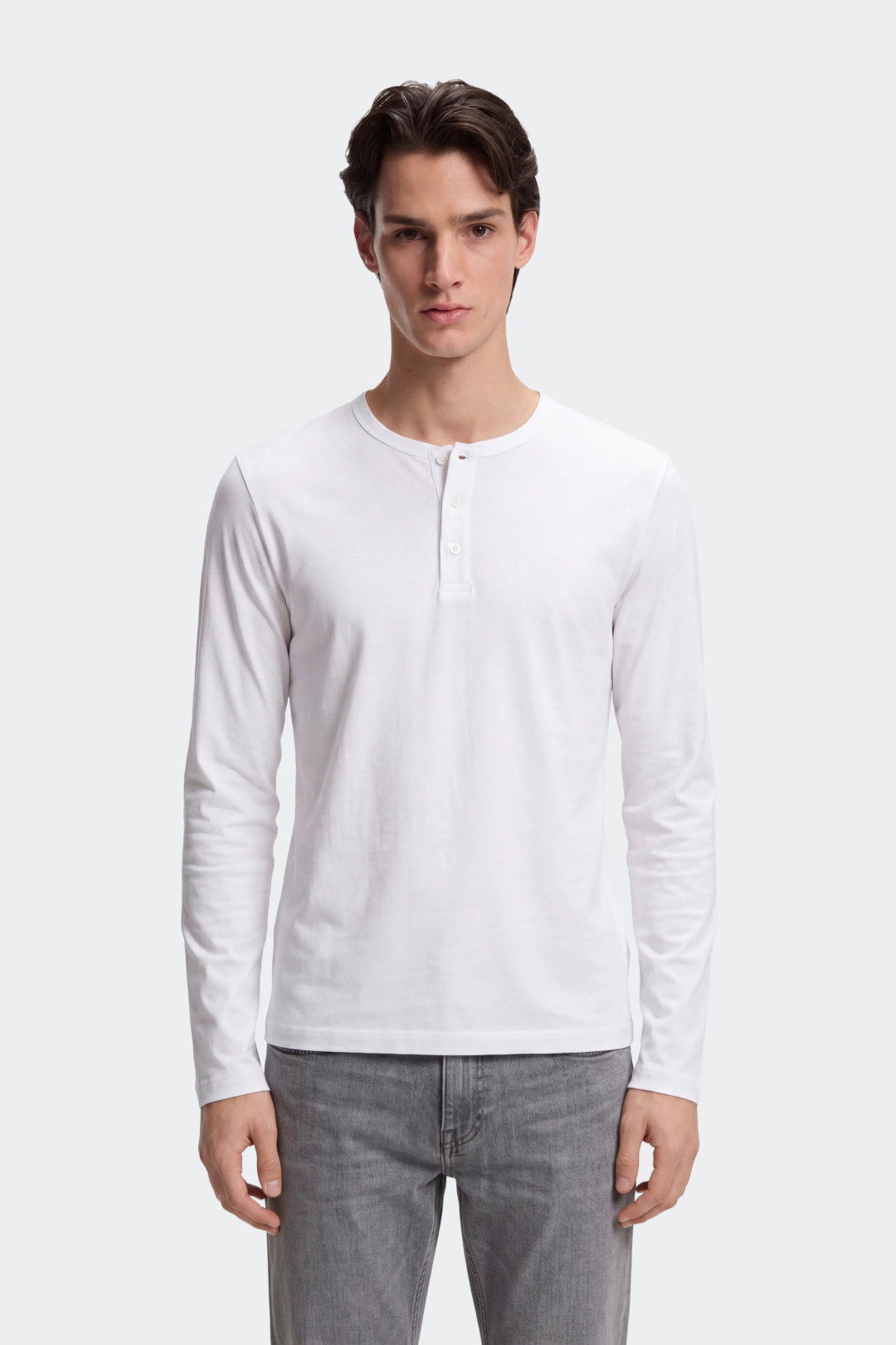 Henley Long Sleeve T-Shirt-thumbmail-1