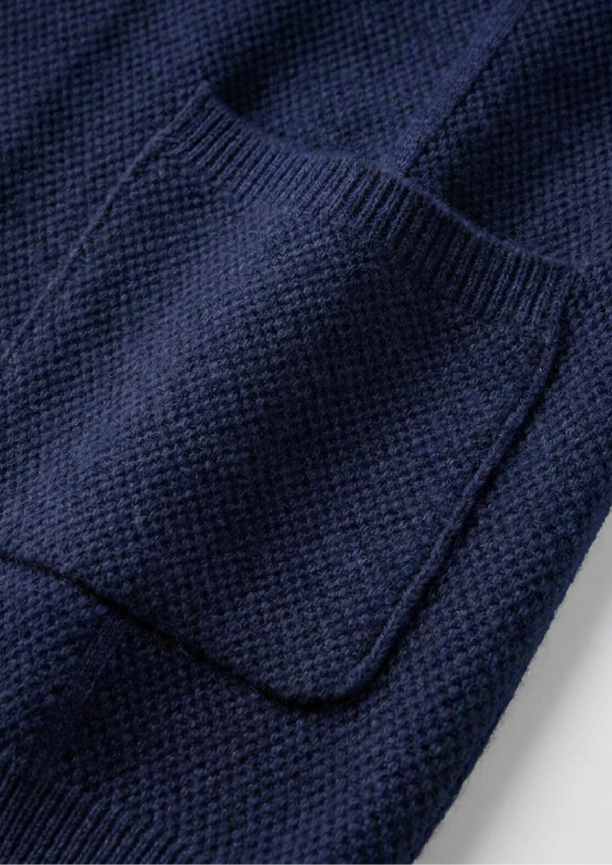 Men's Pure Extra-Fine Merino Wool Button Cardigan-thumbmail-5