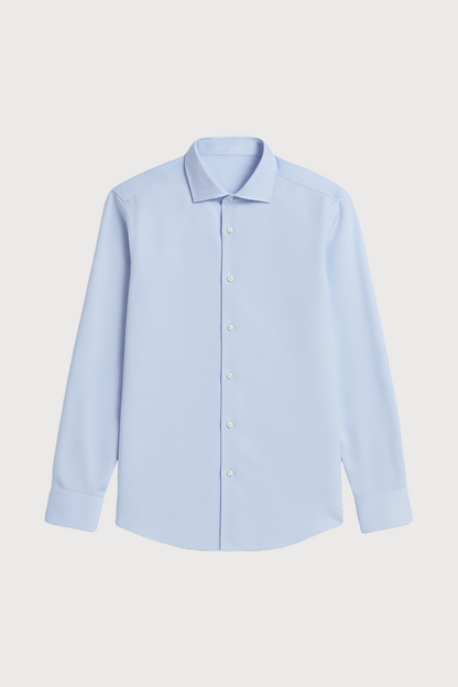 Slim-Fit Non-Iron Cotton Business Shirt