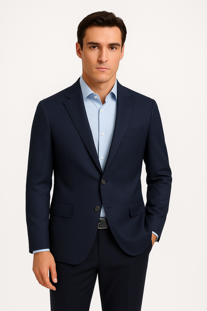 Slim-Fit Non-Iron Cotton Business Shirt