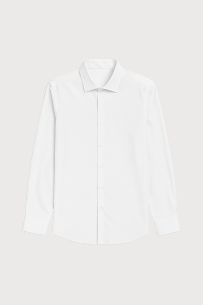 Slim-Fit Non-Iron Cotton Business Shirt