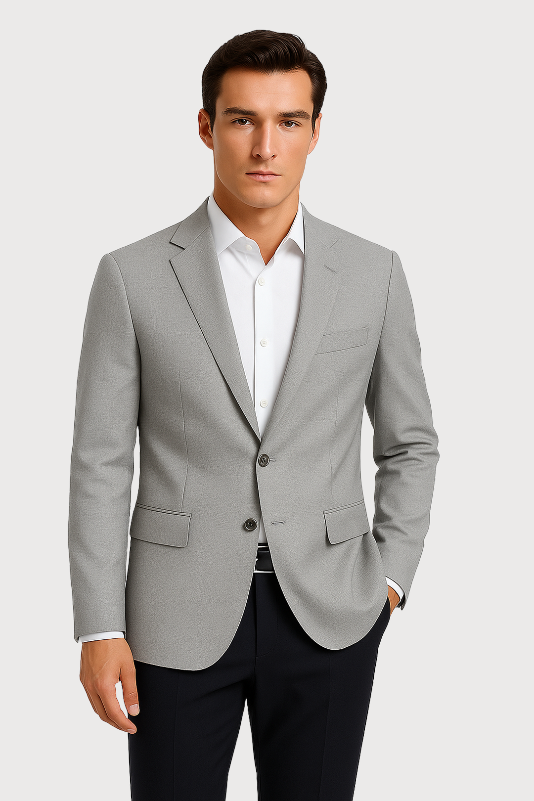 Slim-Fit Non-Iron Cotton Business Shirt