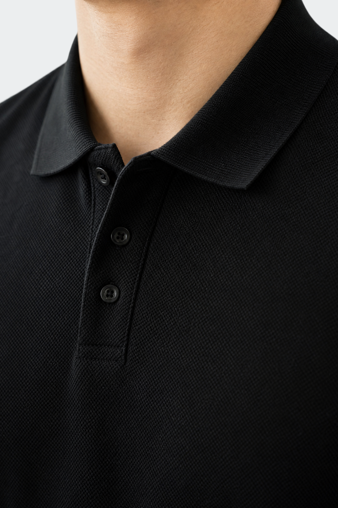 Piqué Cotton Polo Shirt-thumbmail-3