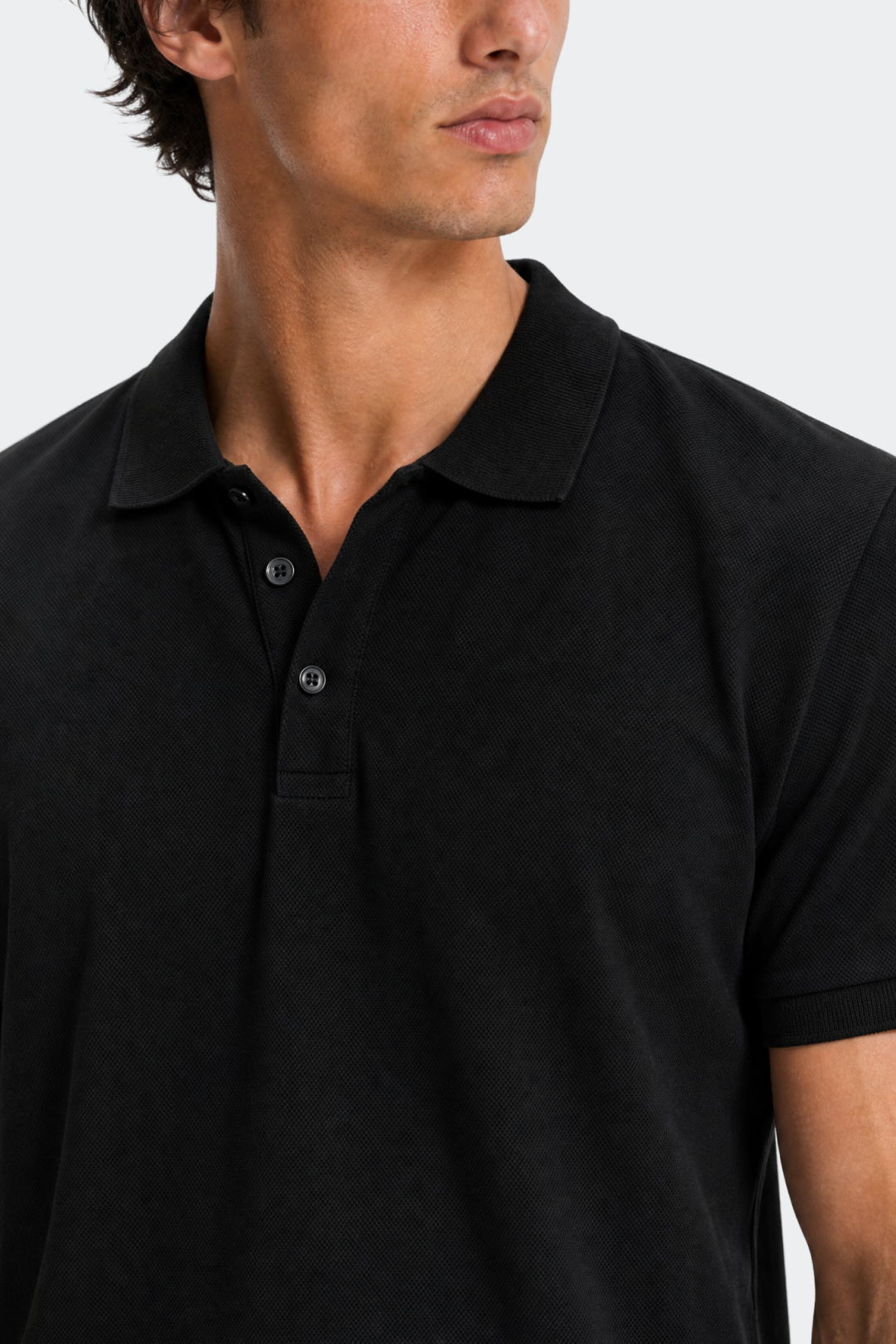 Piqué Cotton Polo Shirt-thumbmail-2