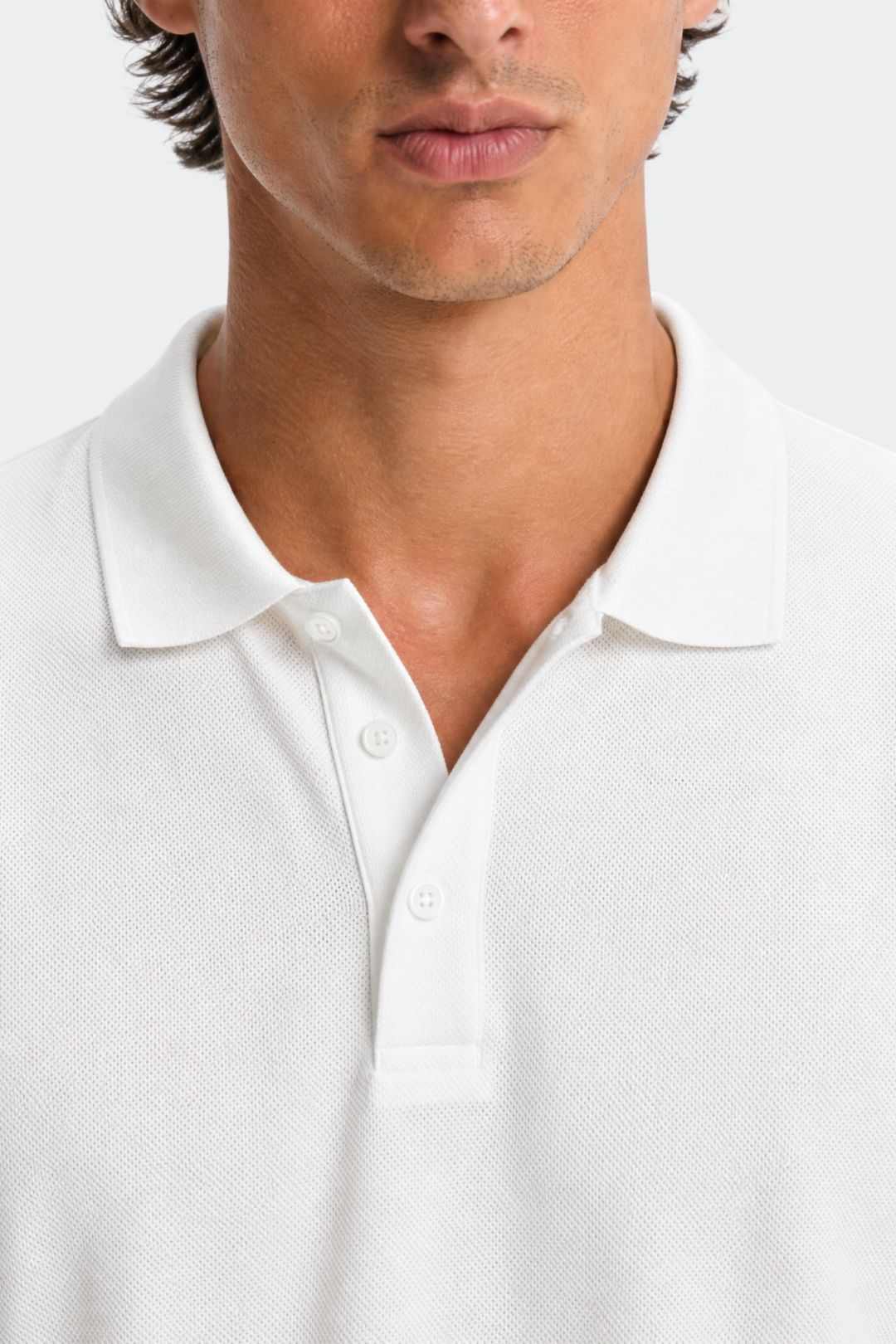 Piqué Cotton Polo Shirt-thumbmail-5