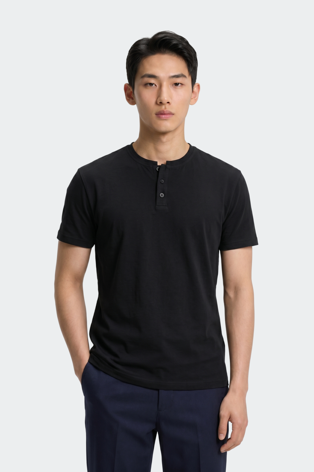 Henley Short Sleeve T-Shirt