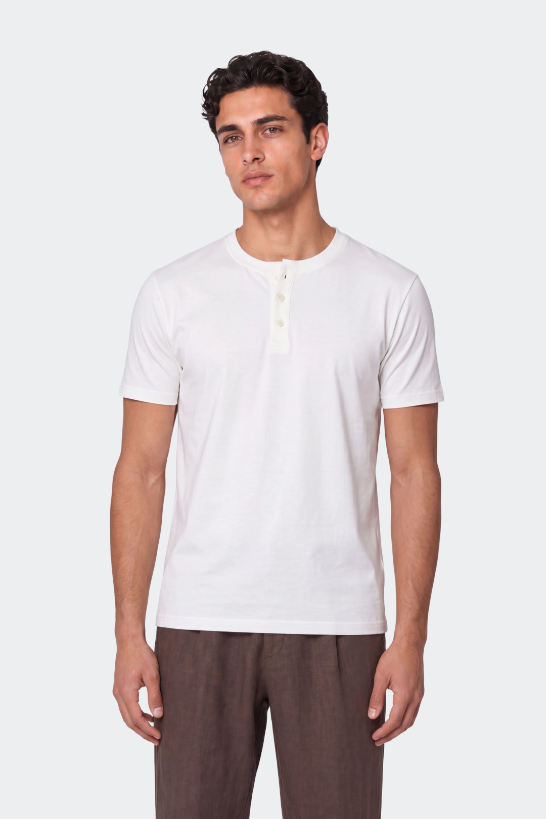 Henley Short Sleeve T-Shirt