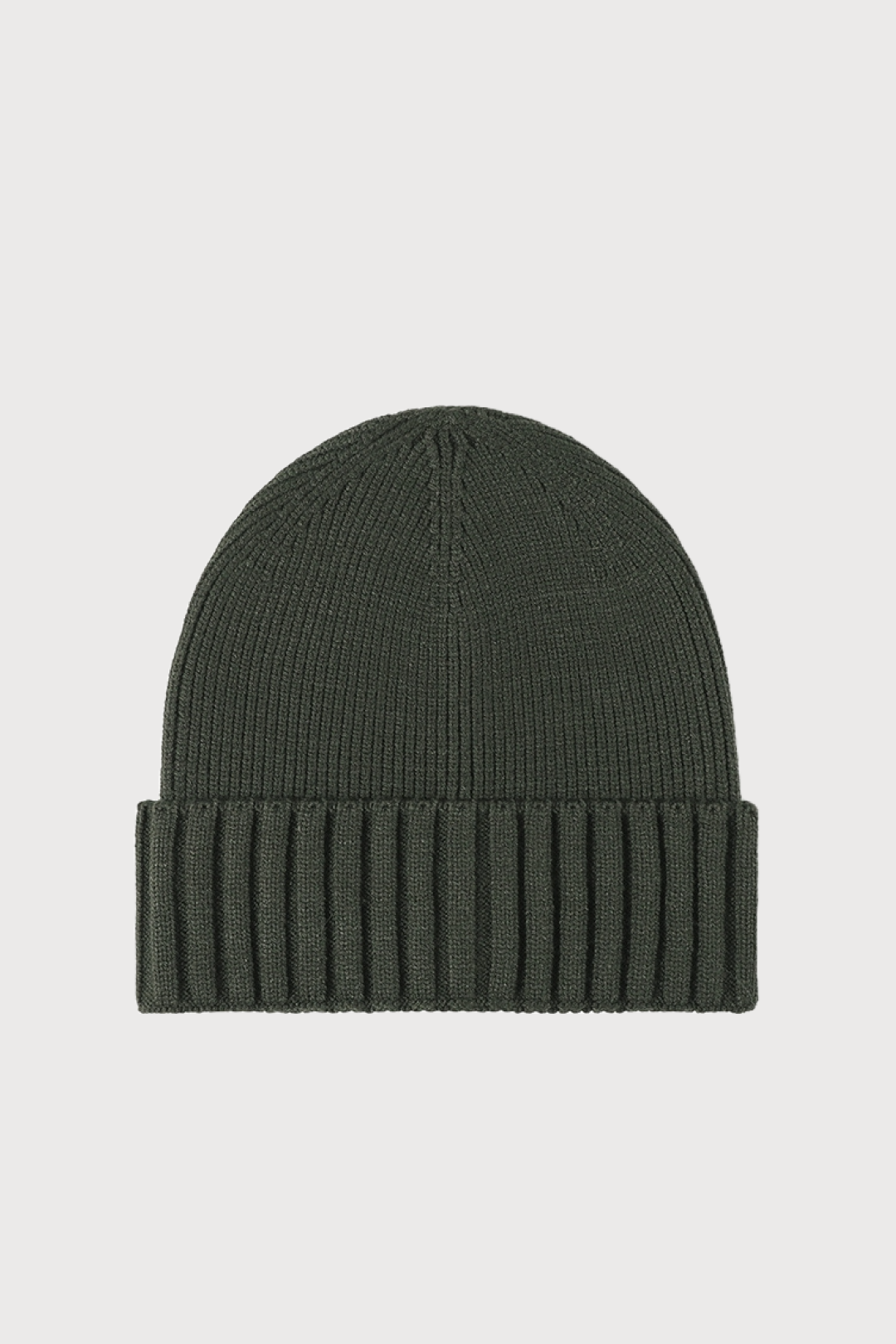 Ribbed Wool-Blend Beanie
