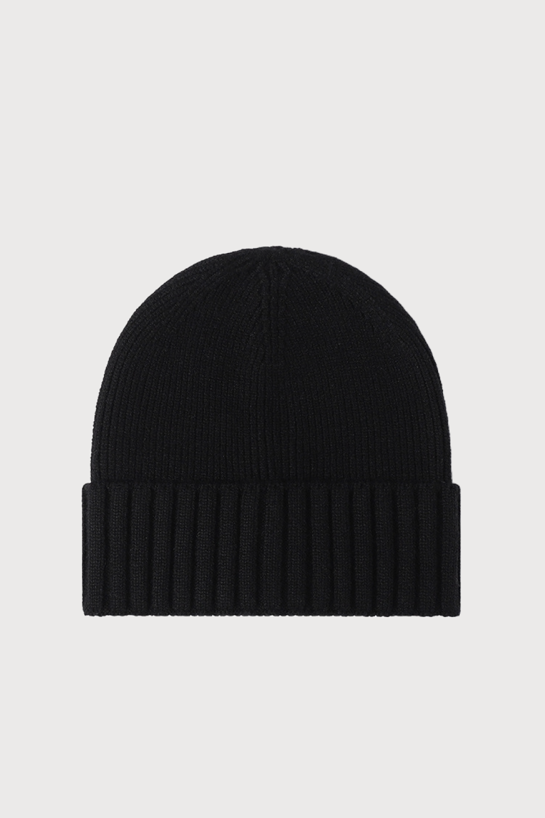 Ribbed Wool-Blend Beanie