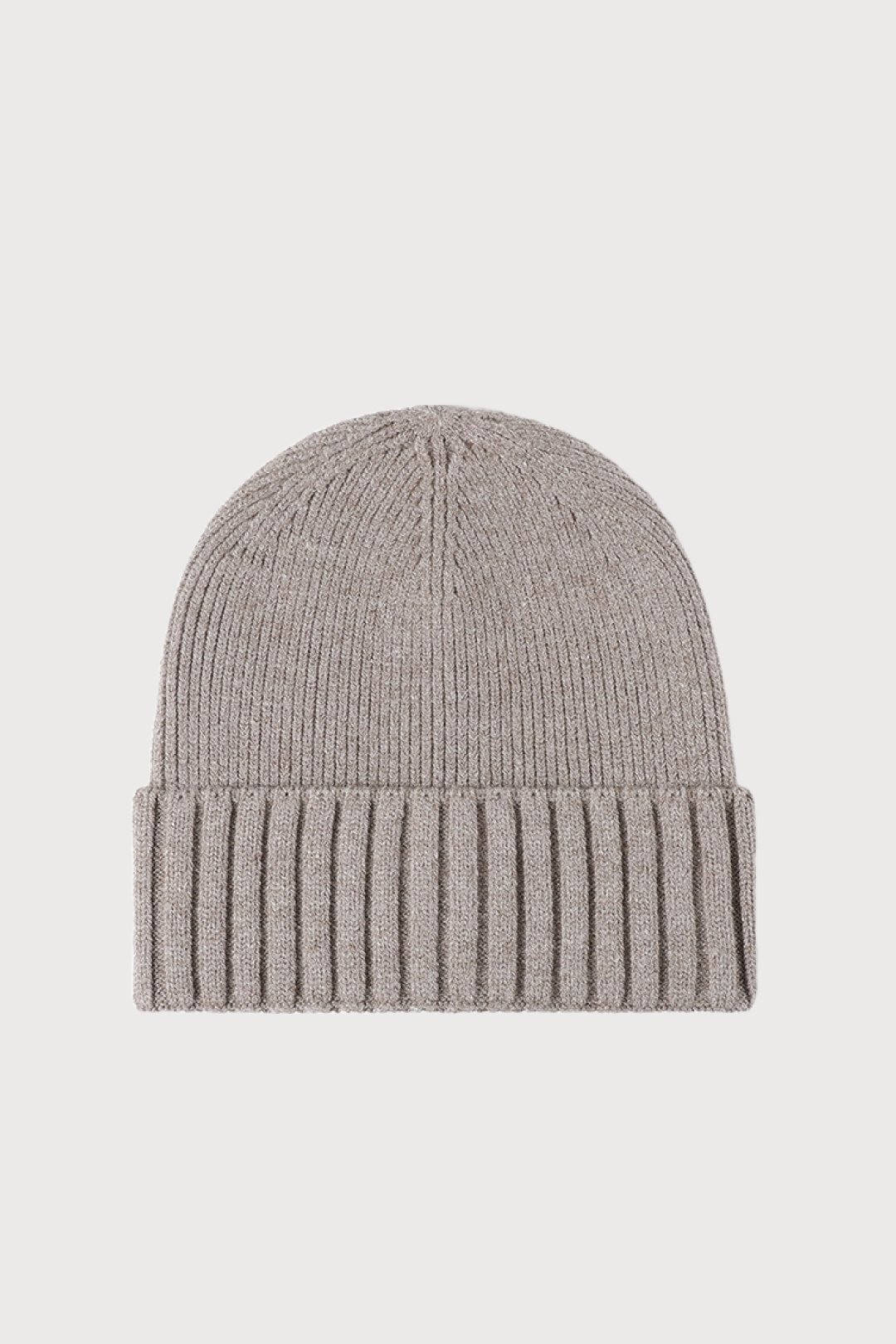Ribbed Wool-Blend Beanie