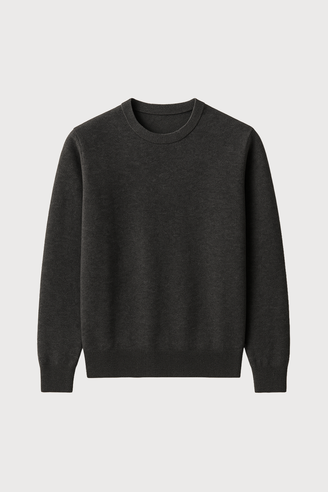 Merino Wool Blend Crewneck Sweater